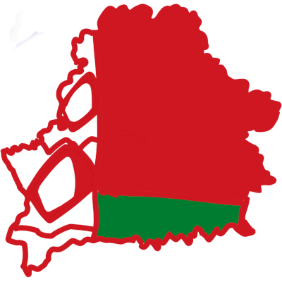 a green and red country with a white side bar that has red diamonds on it